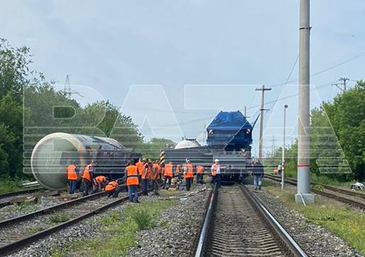 Поезд сошел с рельсов в Ульяновской области по подозрению в диверсии на железной дороге