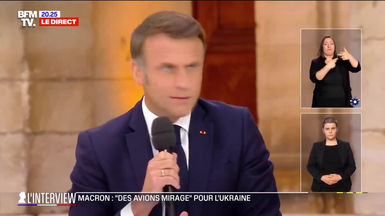 The limit is set by what the Russians do, – Emmanuel Macron answers a question about the use of French weapons by the Ukrainians on Russian soil