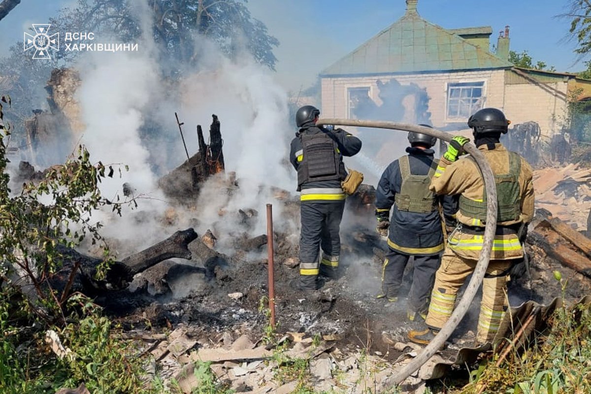 4 person wounded as result of Russian shelling in Hlushkivka village and Kupiansk town in Kharkiv region