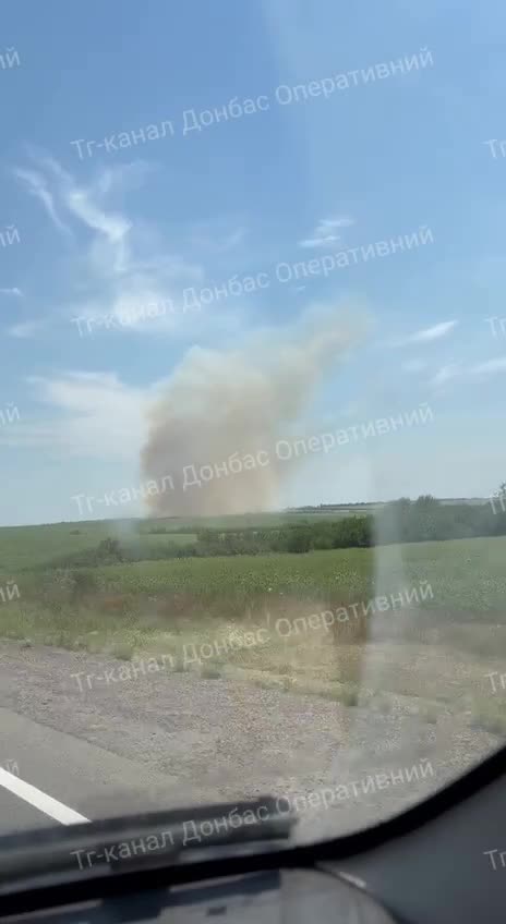 Explosions were reported near airport in Mariupol