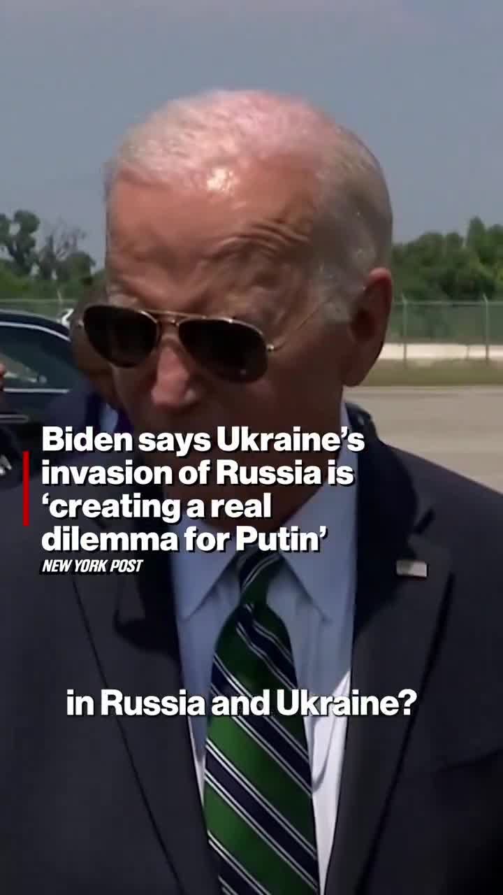 Biden says Ukraine’s invasion of Russia is ‘creating a real dilemma for Putin’ — and US in ‘constant contact’ with Kyiv