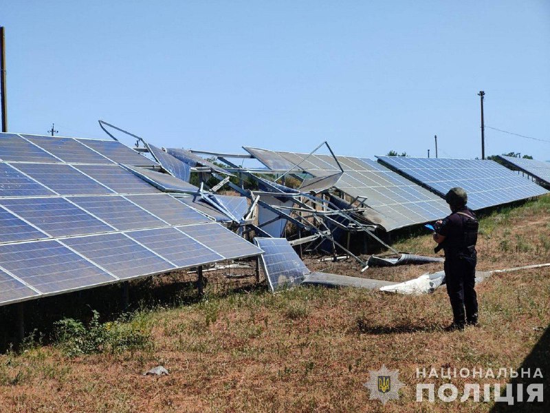 1 person wounded as result of FPV drone strike at petrol station in Nikopol