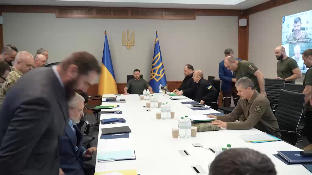 Commander-in-chief Syrsky reported to Zelensky on situation at Pokrovsk direction, and at Kursk direction where Ukrainian Defense forces have advanced up to 2 kms, establishing control over additional 5km2 of territory