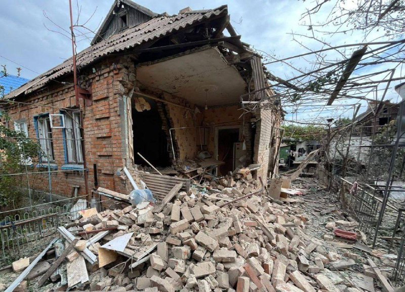 16 years old girl was killed as result of Russian artillery shelling in Nikopol, 3 more people wounded