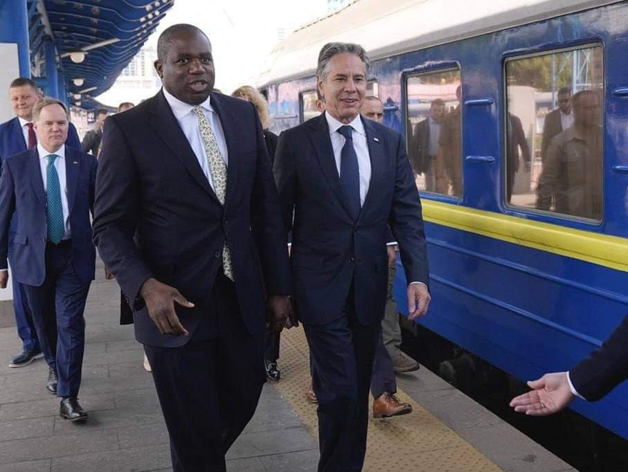 US and British Foreign Secretaries Antony Blinken and David Lammy arrived in Kyiv