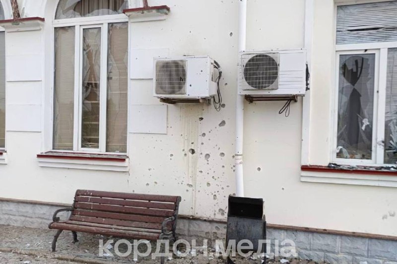 The railway station in the city of Khutir-Mykhailivskyi (Druzhba) was attacked by FPV drones