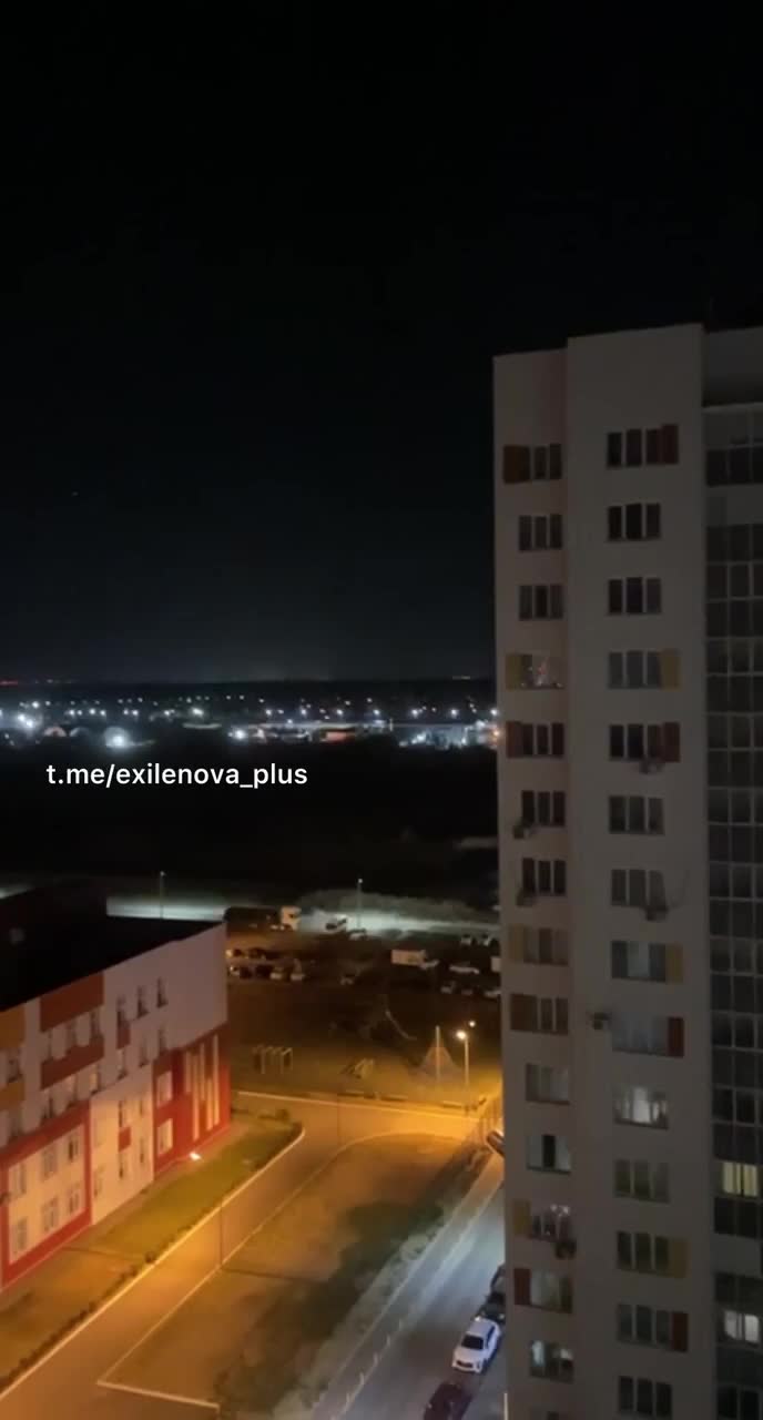 Explosions were reported in Voronezh