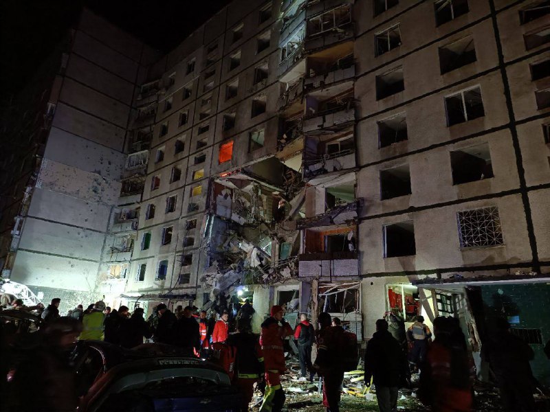 Rescue operation continues in Kharkiv, number of wounded increased to 17