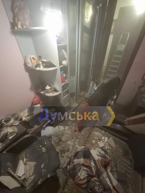 Residential house was targeted in Russian attack in Odesa