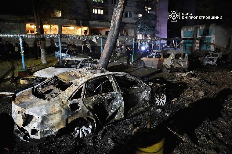 俄罗斯无人机袭击第聂伯罗市造成 3 人死亡，28 人受伤