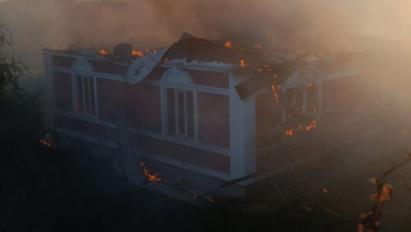 Russian army shelled Nikopol district with artillery, MLRS and drones