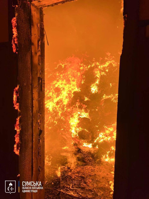 One person wounded as result of drone attack in Sumy, partial blackout in the city