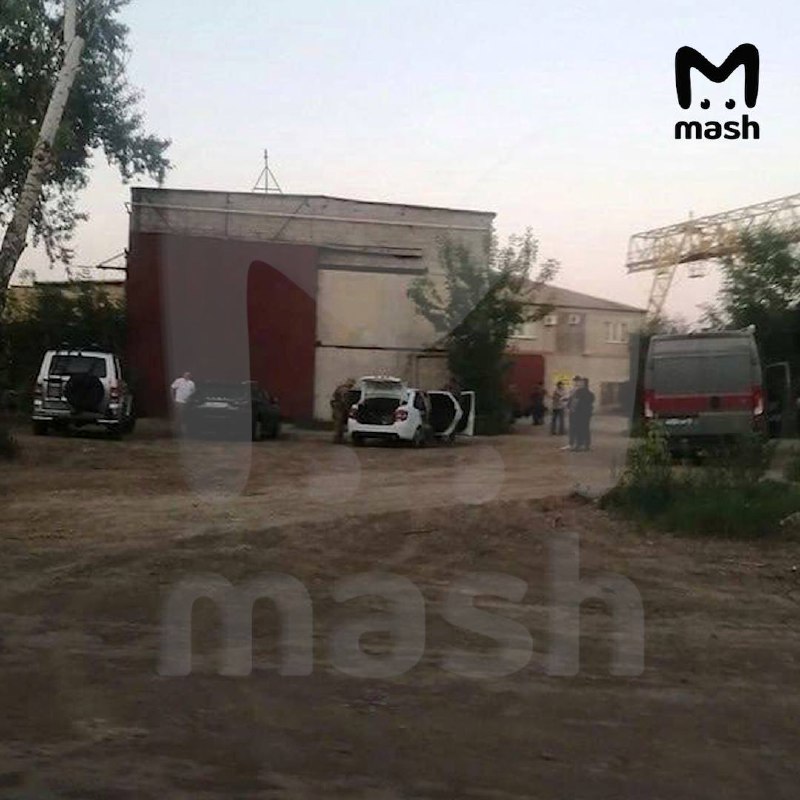 Russian security services searched the warehouse in Chelyabinsk which was geolocated as assembly facility of containers with drones from images of Security Service of Ukraine