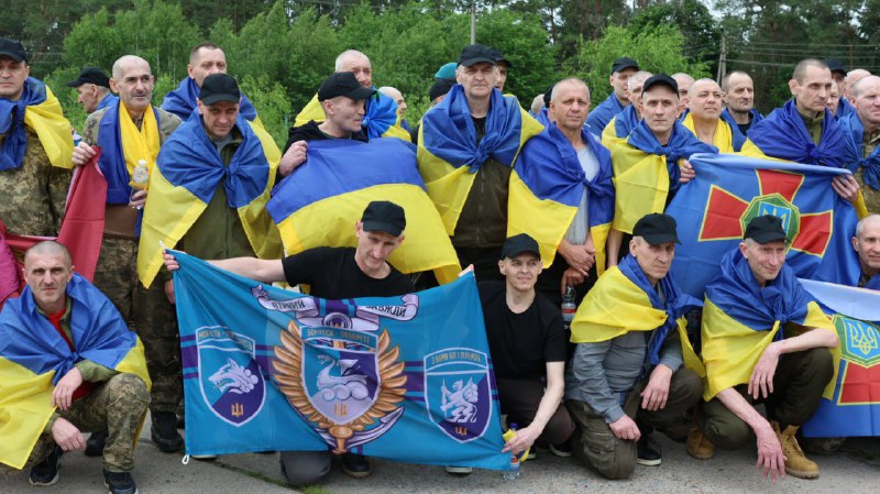 New group of Ukrainian POWs were released from captivity as part of Istanbul agreement