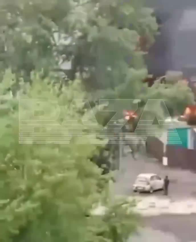 A vehicle exploded at Plekhanova street in Moscow