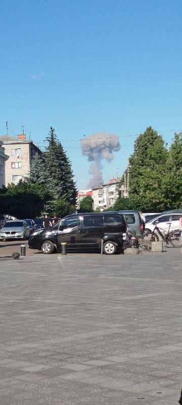 Explosion was reported near Zhytomyr