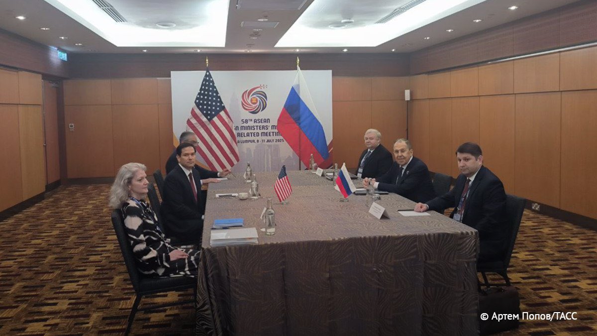 Lavrov and Rubio are meeting in Malaysia