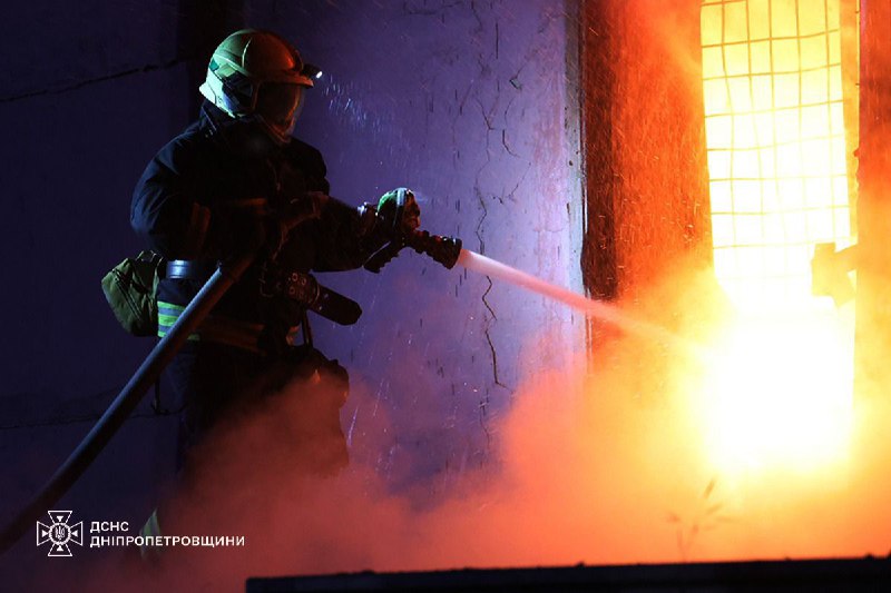 President Zelensky: Rescue services are working on consequences of the overnight Russian attack. The Vinnytsia, Dnipro, Kharkiv and Odesa regions were under the main strikes. One of the targets was, in particular, the power infrastructure. The power supply should be restored in Kryvyi Rih during the day. 15 people were injured, including one child