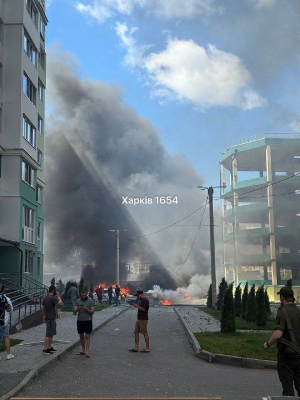 Russian aviation conducted airstrikes with glide bombs against central part of Kharkiv