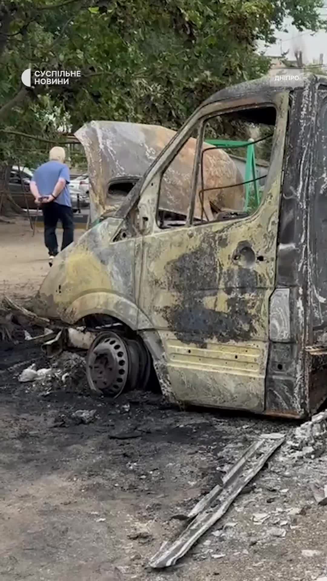 4 people wounded in Dnipro city as result of drone strikes