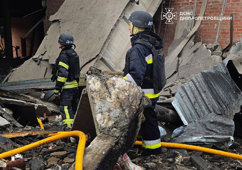 3 people wounded as result of missile strike in Dnipro city