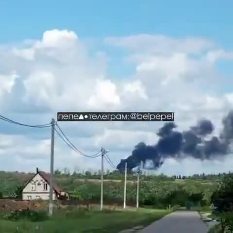 Smoke is rising near Belgorod after explosions
