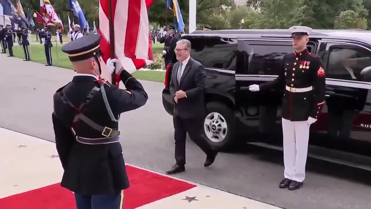 United Kingdom Prime Minister Keir Starmer has arrived at the White House