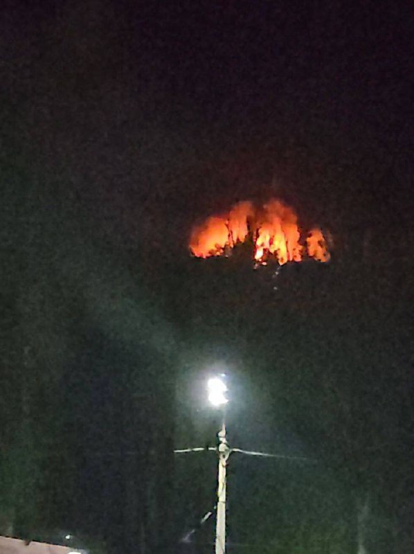 Violent explosions were reported in Kuybushevsky district of Donetsk