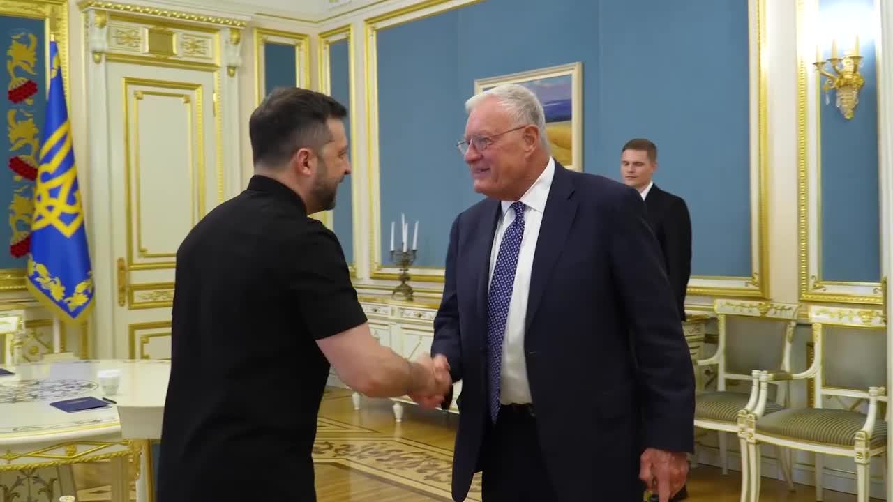President of Ukraine Zelensky met with United States Special Envoy for Ukraine and Russia Keith Kellogg
