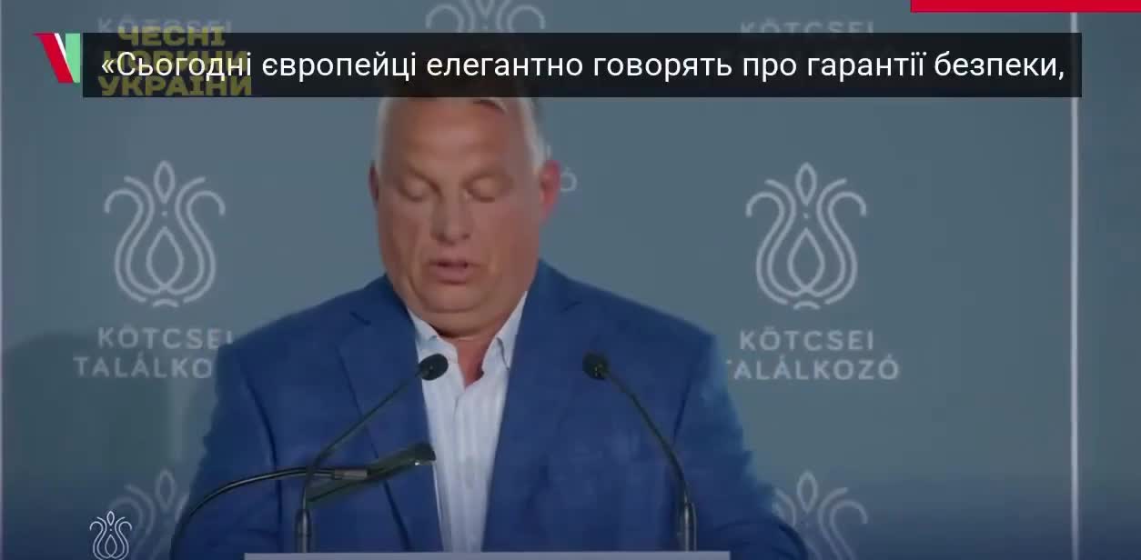 Hungarian PM Orban: Ukraine will be divided into three zones – Russian, demilitarized, and Western oriented towards Europe