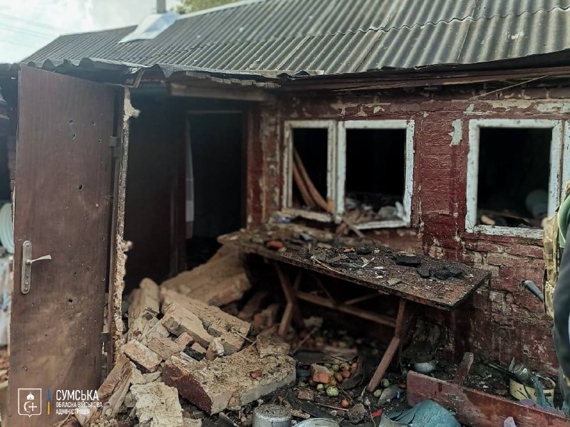 3 people wounded, including 2 rescuers as result of Russian drones strikes in Sumy region today