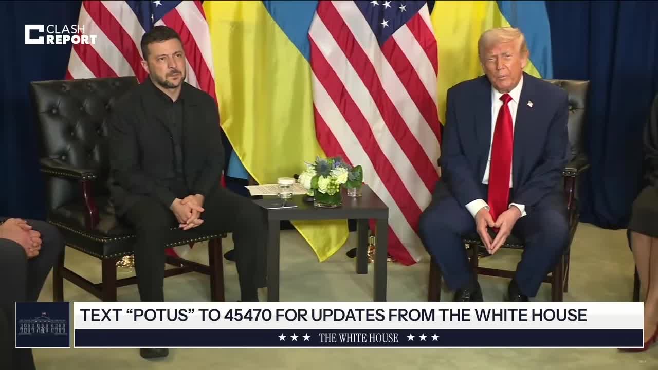 Zelensky met with Trump. The US President said he greatly respects the incredible struggle that Ukraine is waging against its adversary