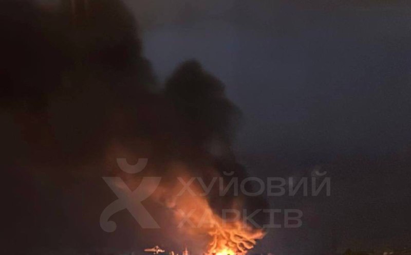 At least 20 explosions were reported in Kharkiv