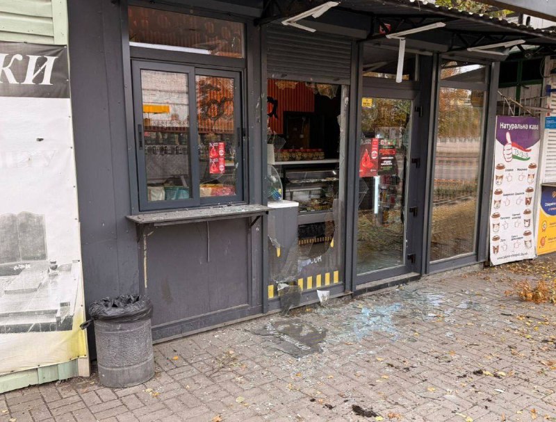 1 person killed, another wounded as result of FPV drone strike at the shop in Nikopol