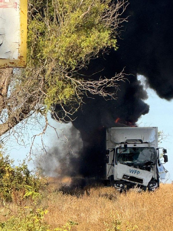 Russian army attacked trucks of UN Humanitarian mission in Kherson region