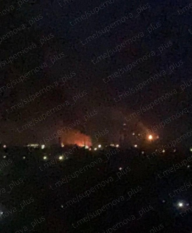 Explosions were reported at Ryazan oil refinery