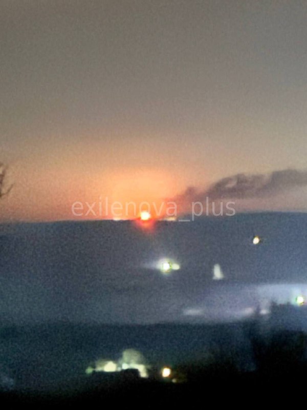 Explosions were reported in Zuhres