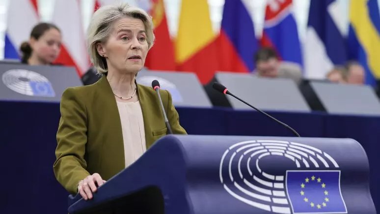 Von der Leyen: Borders cannot be changed by force. Ukraine's security is European security. Thanks to the US-EU-Kyiv efforts, we have a starting point.