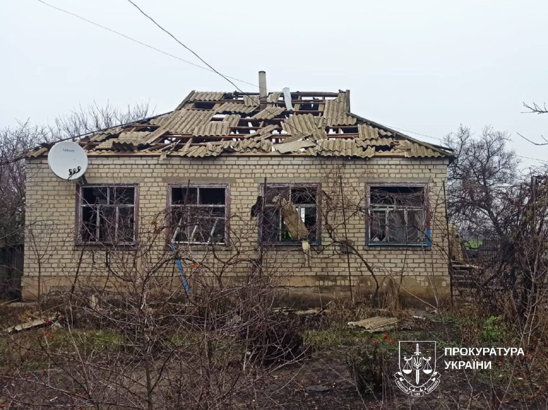 3 people wounded as result of drone strike in Bashylivka village of Lozova district of Kharkiv region