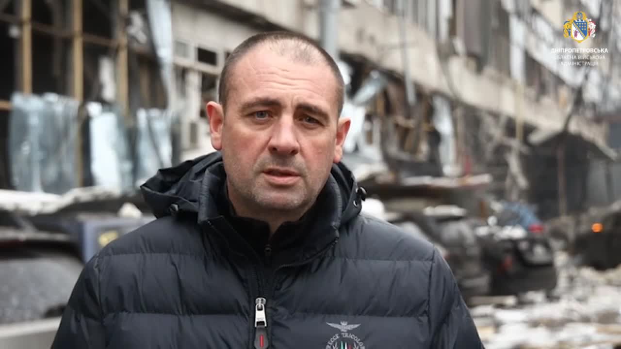 At least 3 people killed and 8 wounded as result of ballistic missile strike in Dnipro city