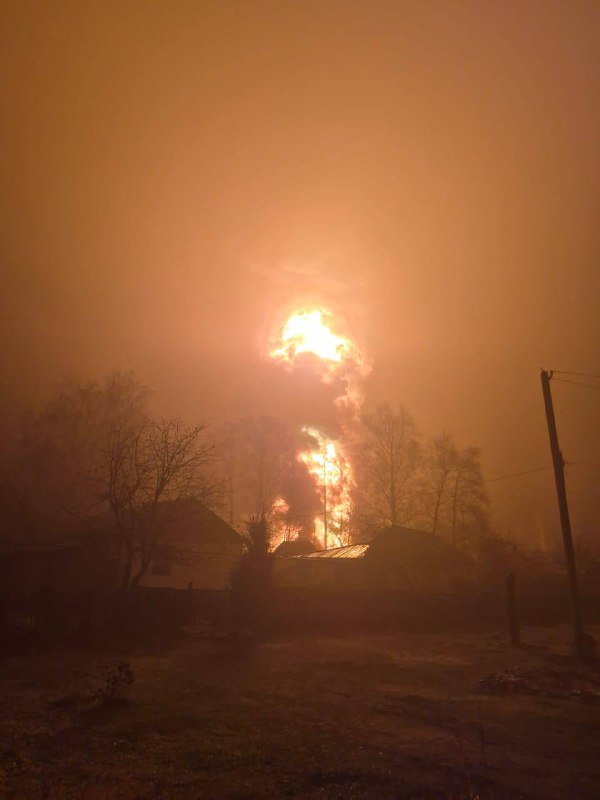 Oil depot in Dmitrievka of Tambov region was attacked with drones overnight