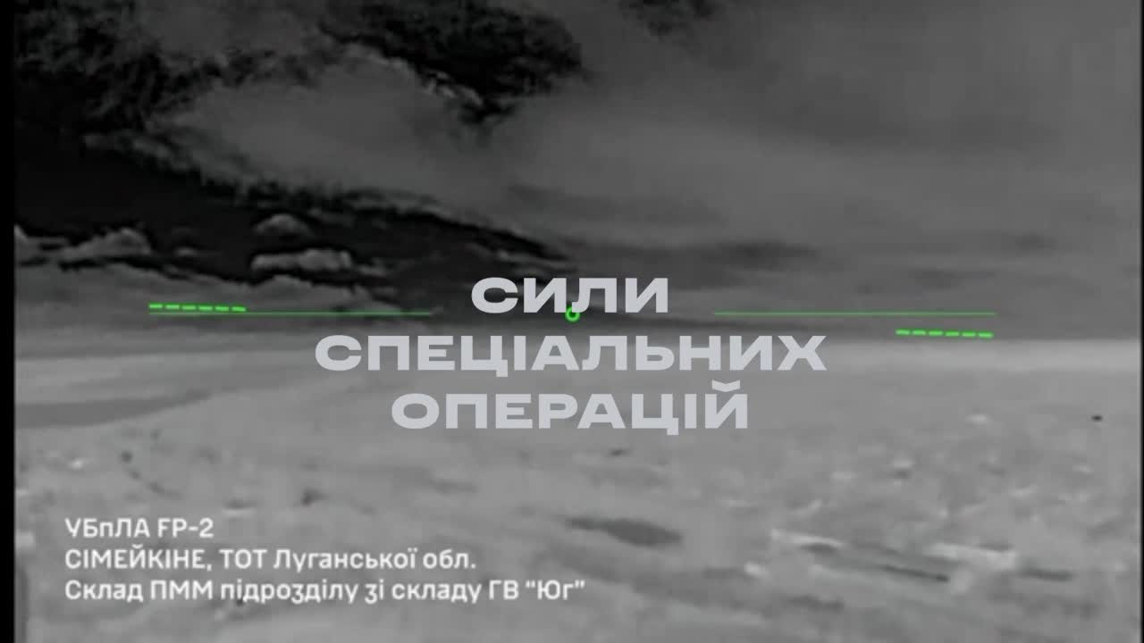 Ukrayna Özel Harekat Kuvvetleri, Ukrayna'nın Donetsk ve Luhansk bölgelerinin işgal altındaki bölgelerindeki askeri tesisleri hedef aldı.