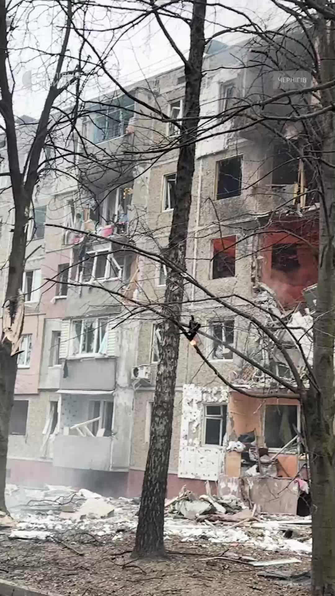 Une personne a été tuée et cinq autres blessées lors d'une frappe de drone contre une maison d'habitation à Tchernihiv.