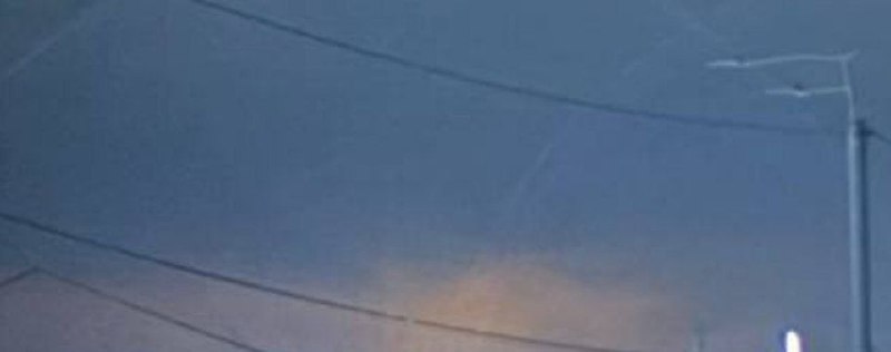 De la fumée s'élève dans la ville de Dnipro après une violente explosion.