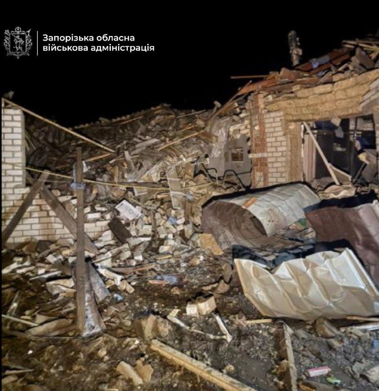 Une personne a été tuée et une autre blessée à la suite d'une frappe aérienne dans le village de Yulivka, dans la région de Zaporijia.