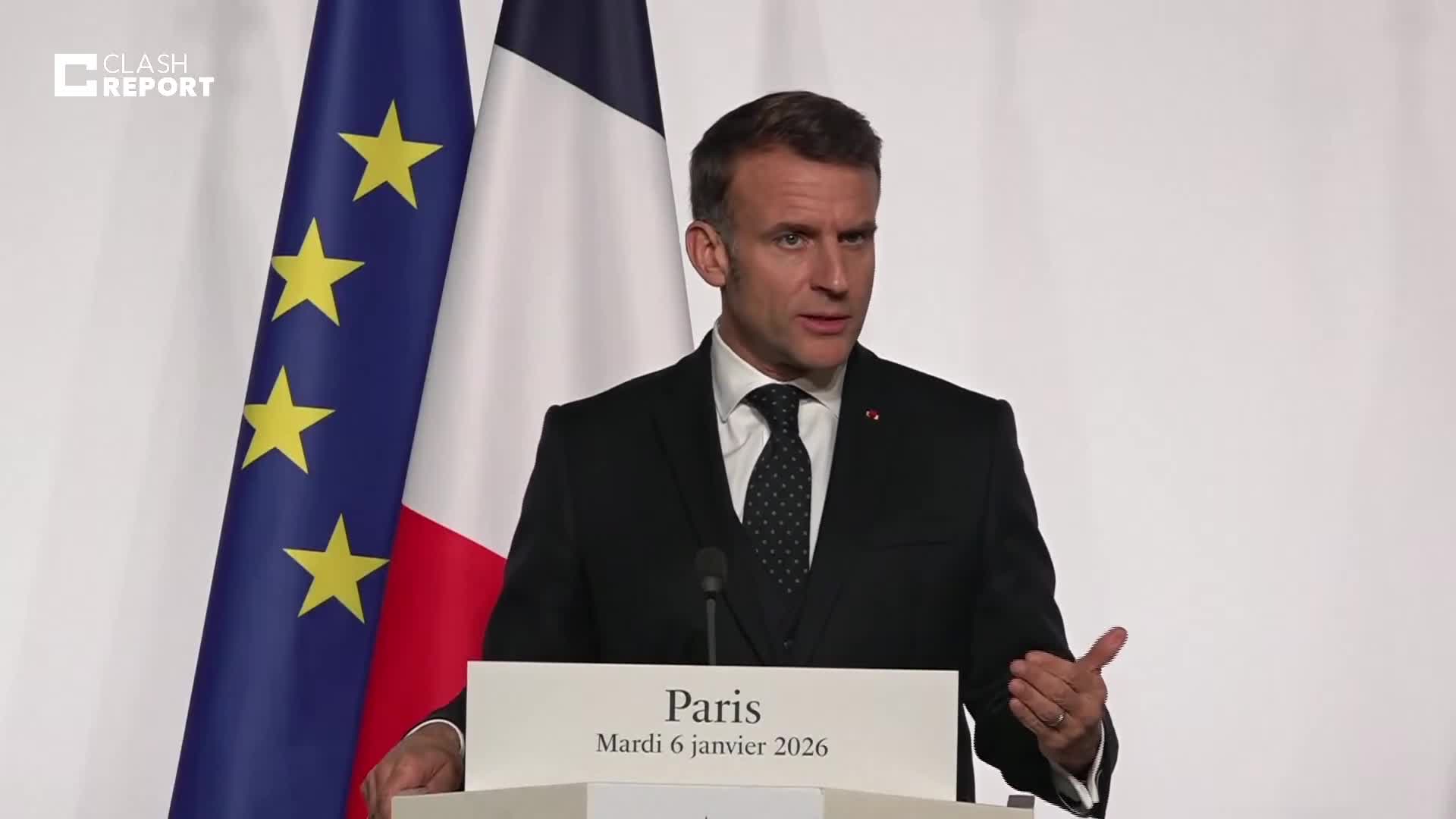 Macron : Tous les accords de paix signés par la Russie ces quinze dernières années ont été violés : en Moldavie, en Géorgie et en Ukraine. Forts de cette expérience, nous exigeons des garanties de paix.