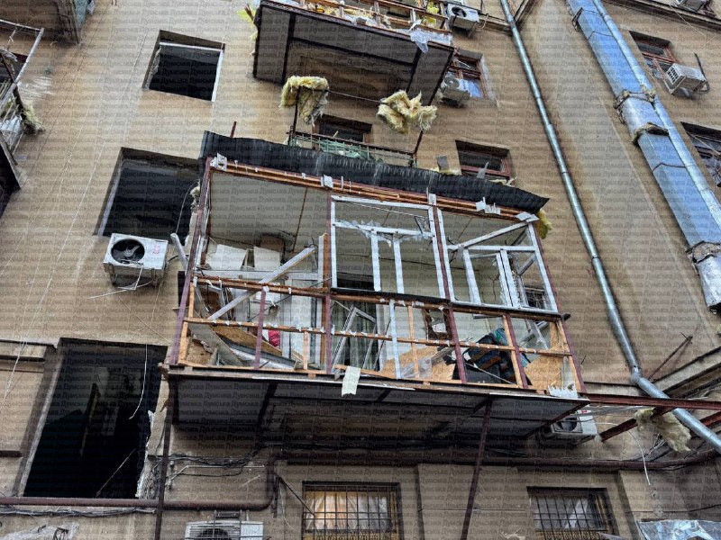 В Одессе в результате российских ударов, произошедших ночью, зафиксированы разрушения.