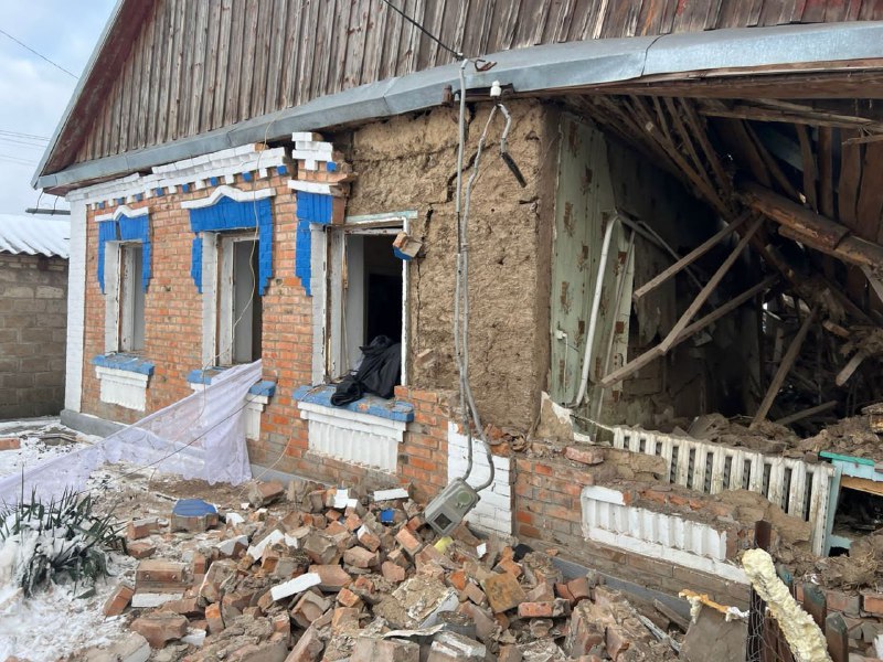 Deux blessés à la suite de tirs d'artillerie et de frappes de drones dans le district de Nikopol