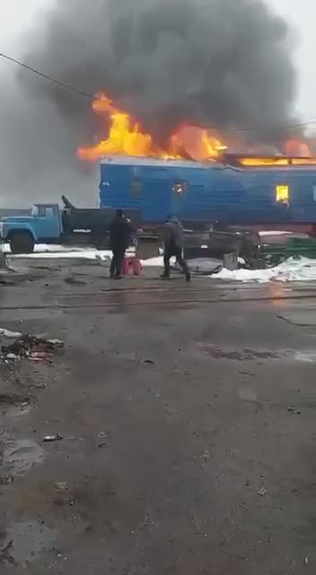 Російська армія обстріляла залізничну інфраструктуру в Синельниковому