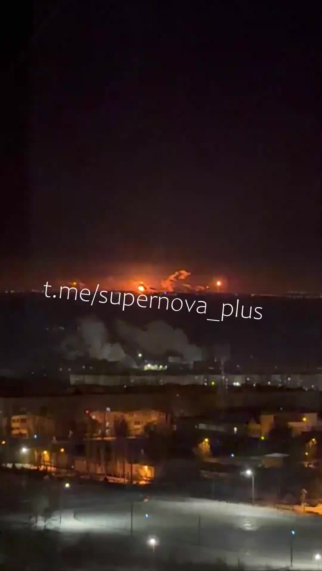 Incendie suite aux explosions à Volgograd